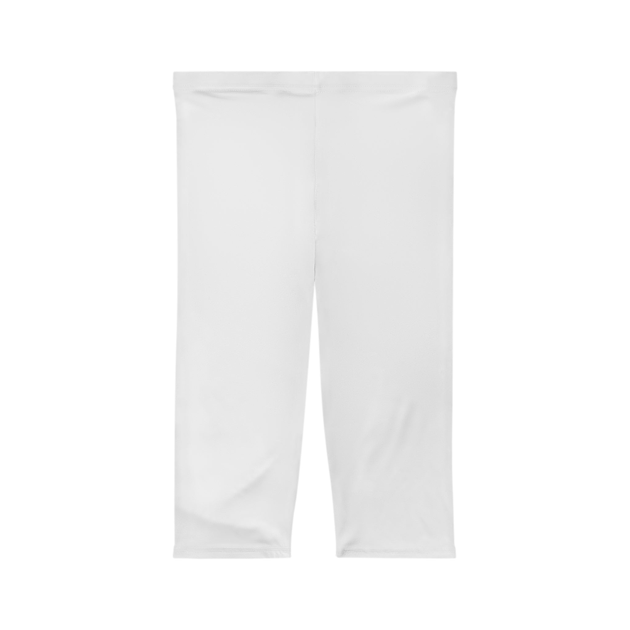 Women’s Capri Leggings — Yoga & Everyday Activewear with 'I Am Grounded' Minimal Design