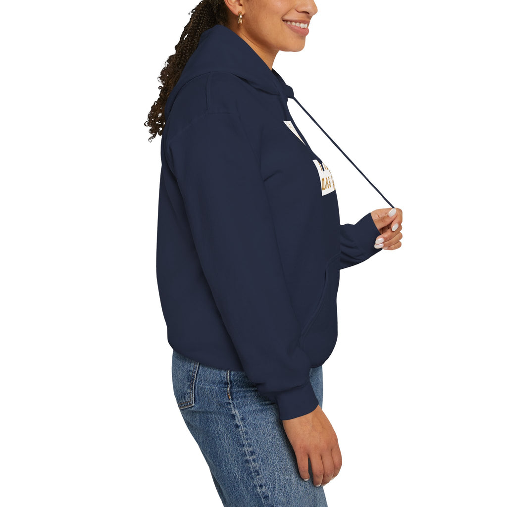 Midweight hooded Unisex sweatshirt
