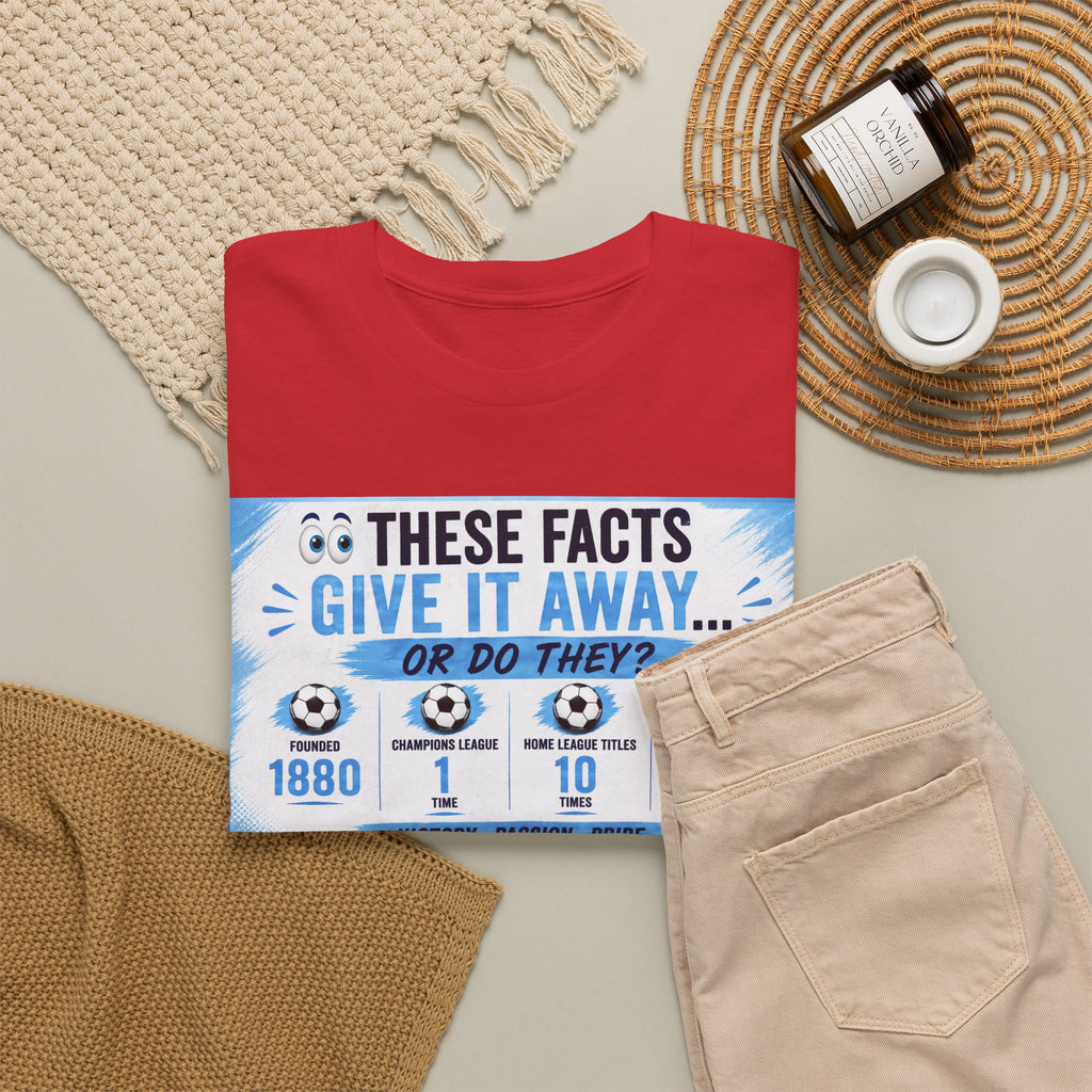 T-Shirt — “These Facts Give It Away… Or Do They?” Infographic Tee