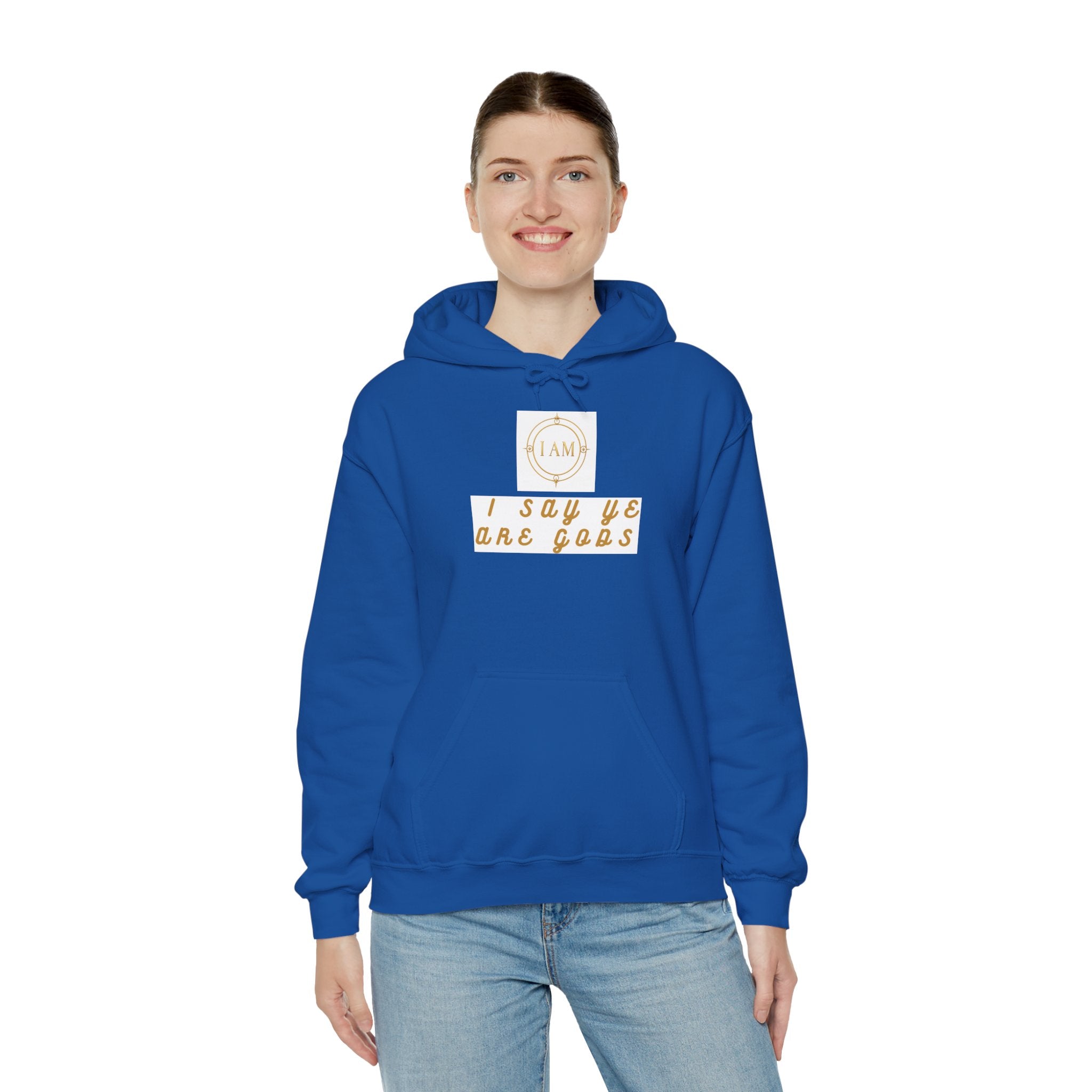 Midweight hooded Unisex sweatshirt