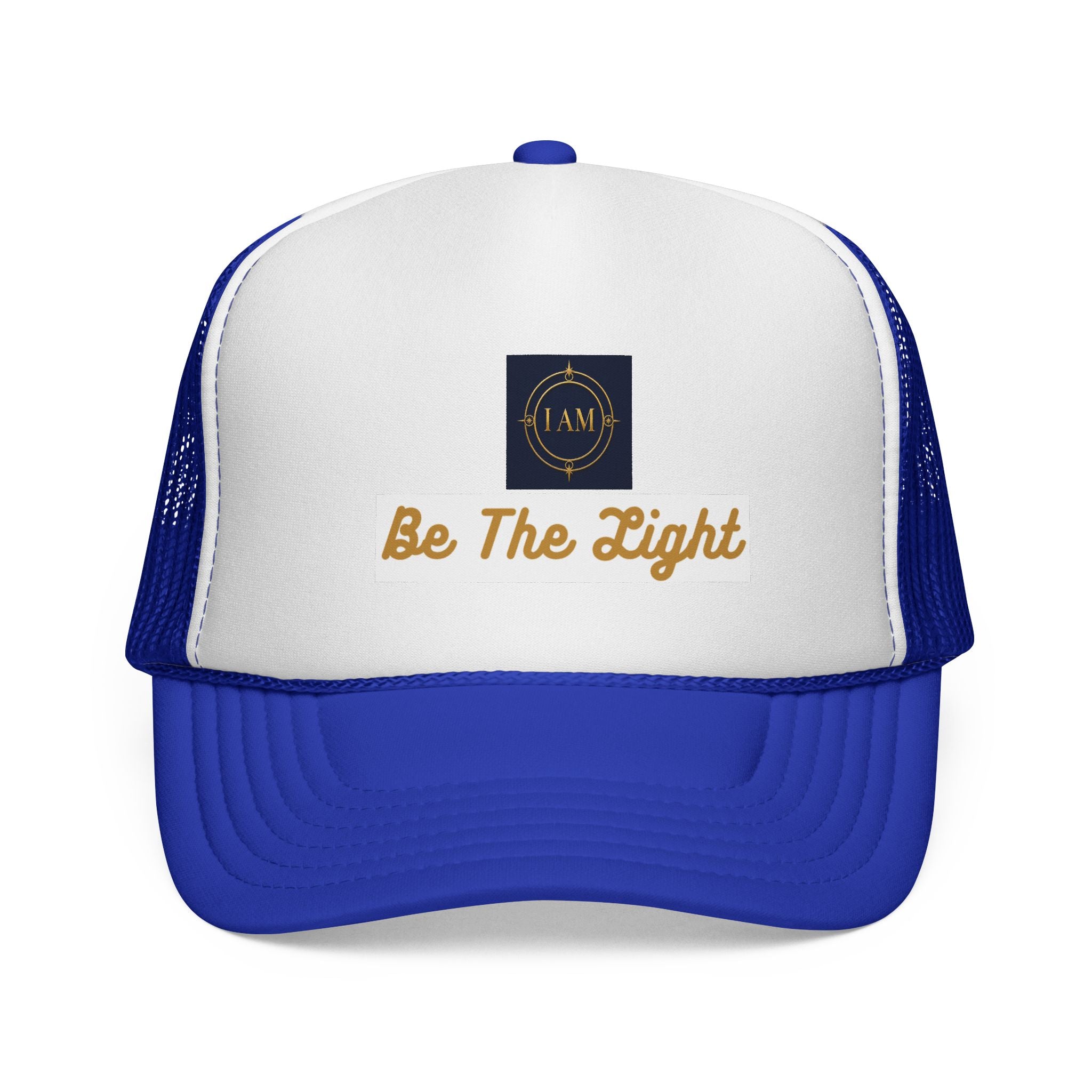Be The Light Trucker Cap – Inspirational Mesh Baseball Hat