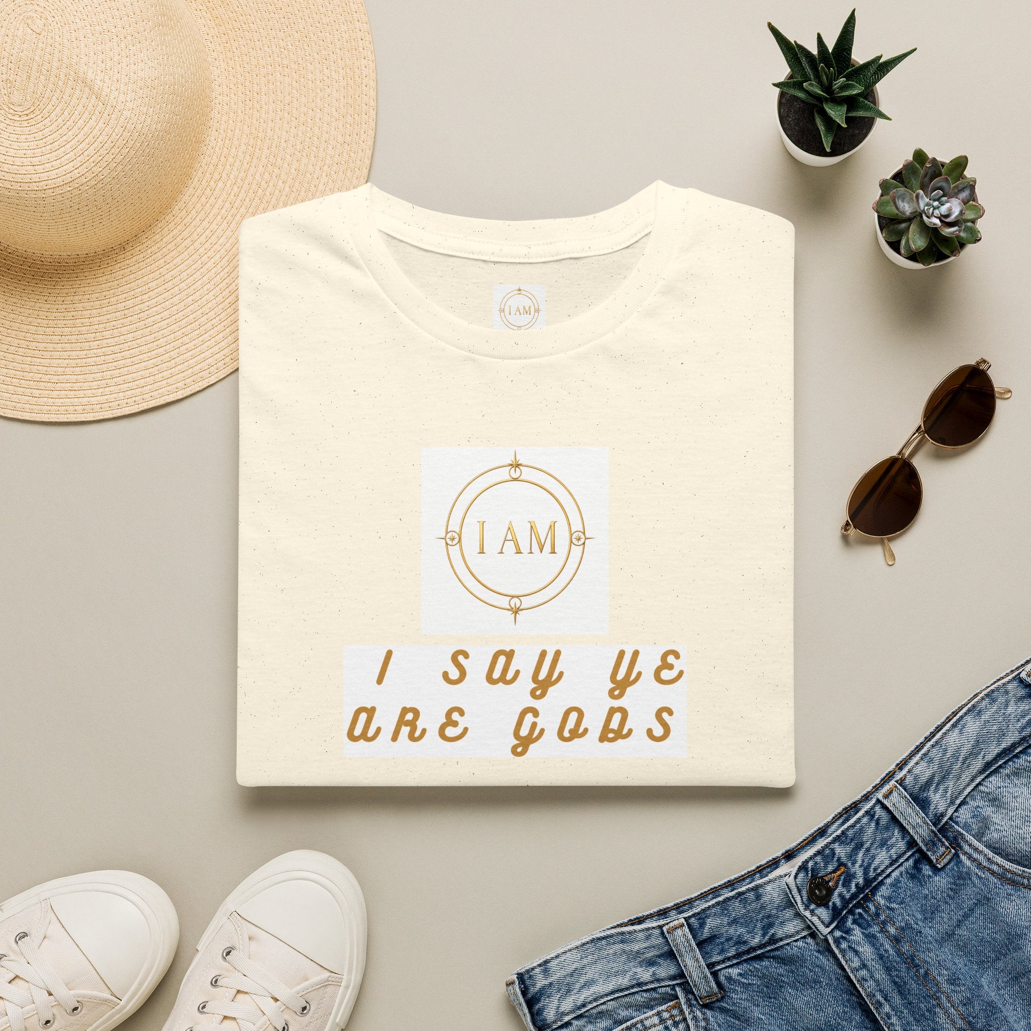 Unisex Softstyle T-Shirt — "I Say Ye Are Gods"
