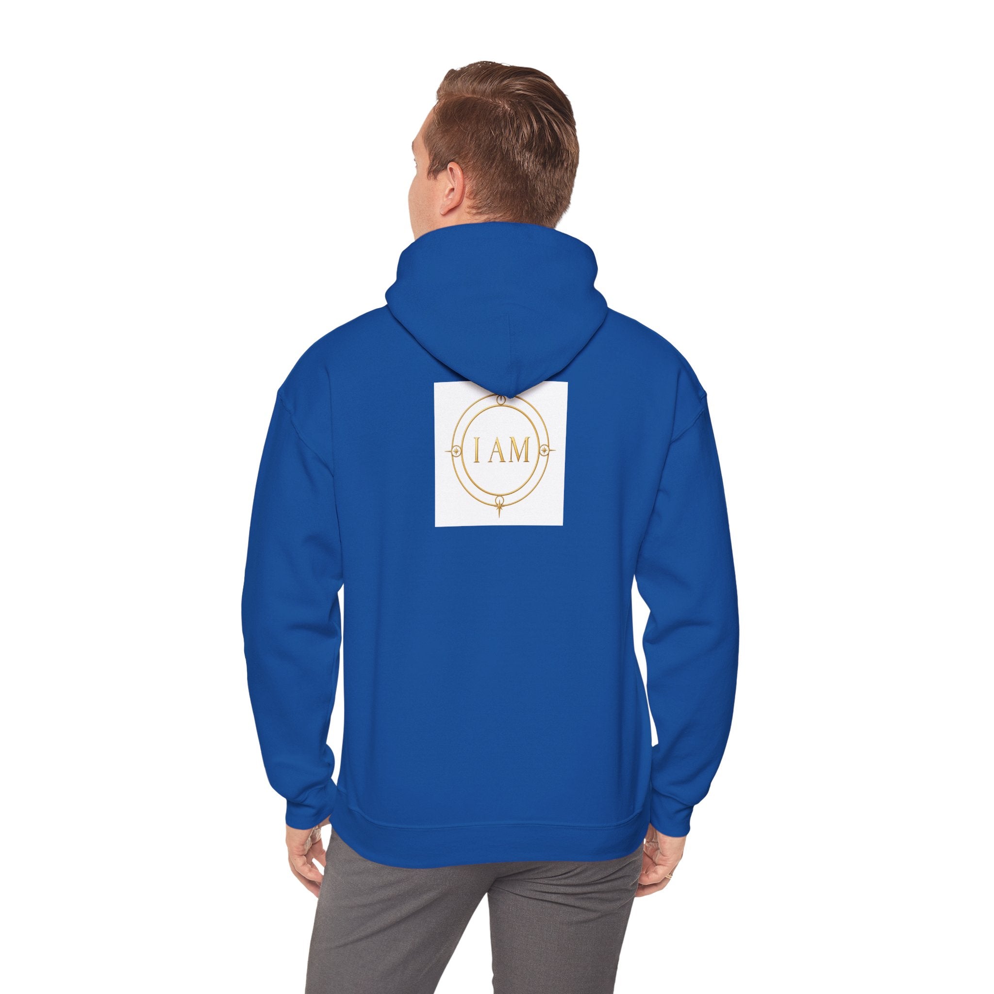 Midweight hooded Unisex sweatshirt