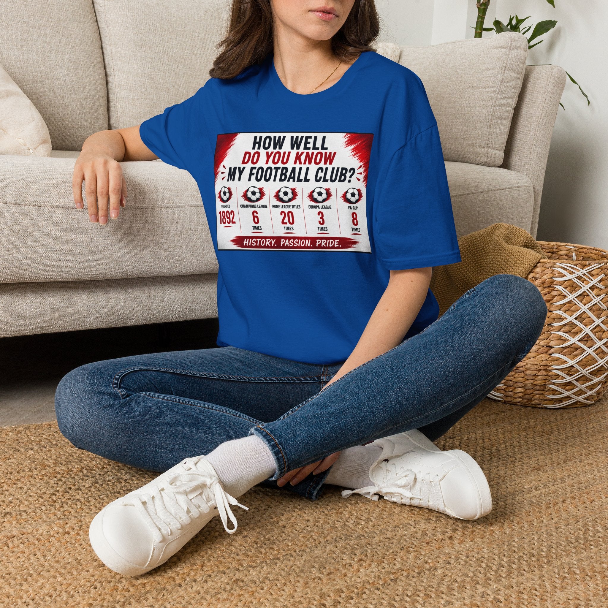 How Well Do You Know My Football Club? T-Shirt — Fan Trivia Graphic Tee