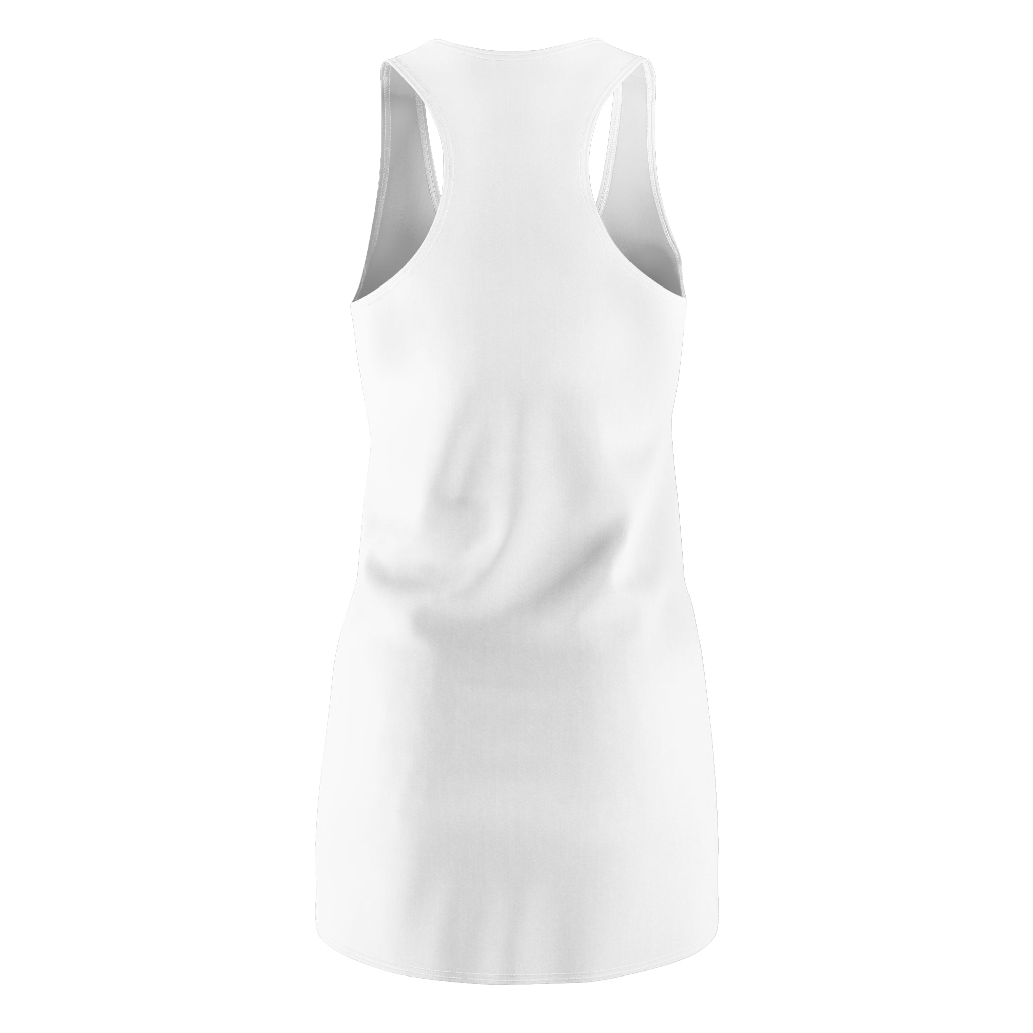 Racerback Dress — Minimal Gold Crest "Calm" Tank Dress