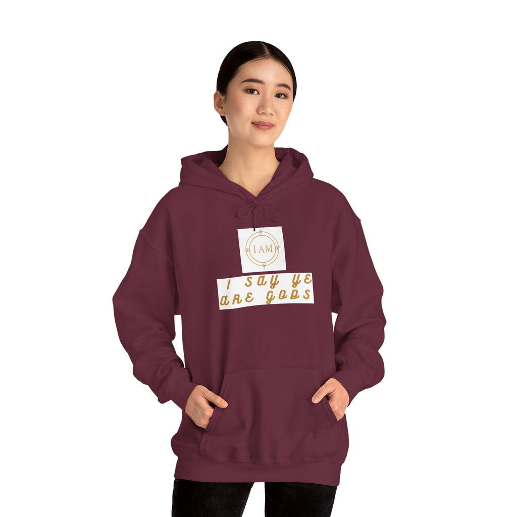 Midweight hooded Unisex sweatshirt