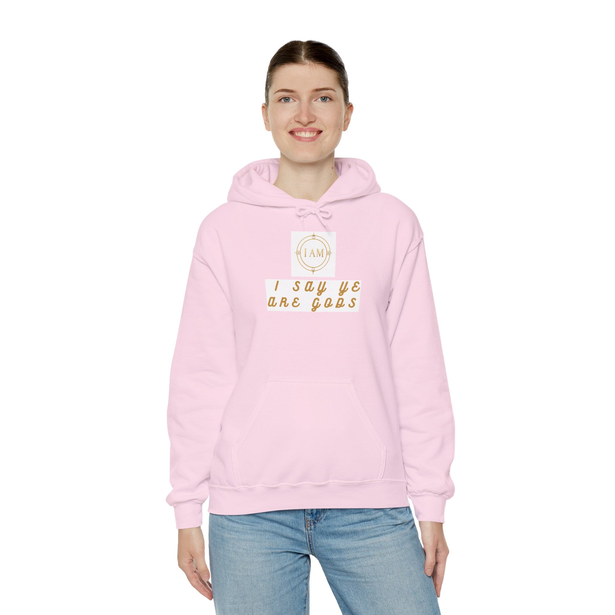 Midweight hooded Unisex sweatshirt