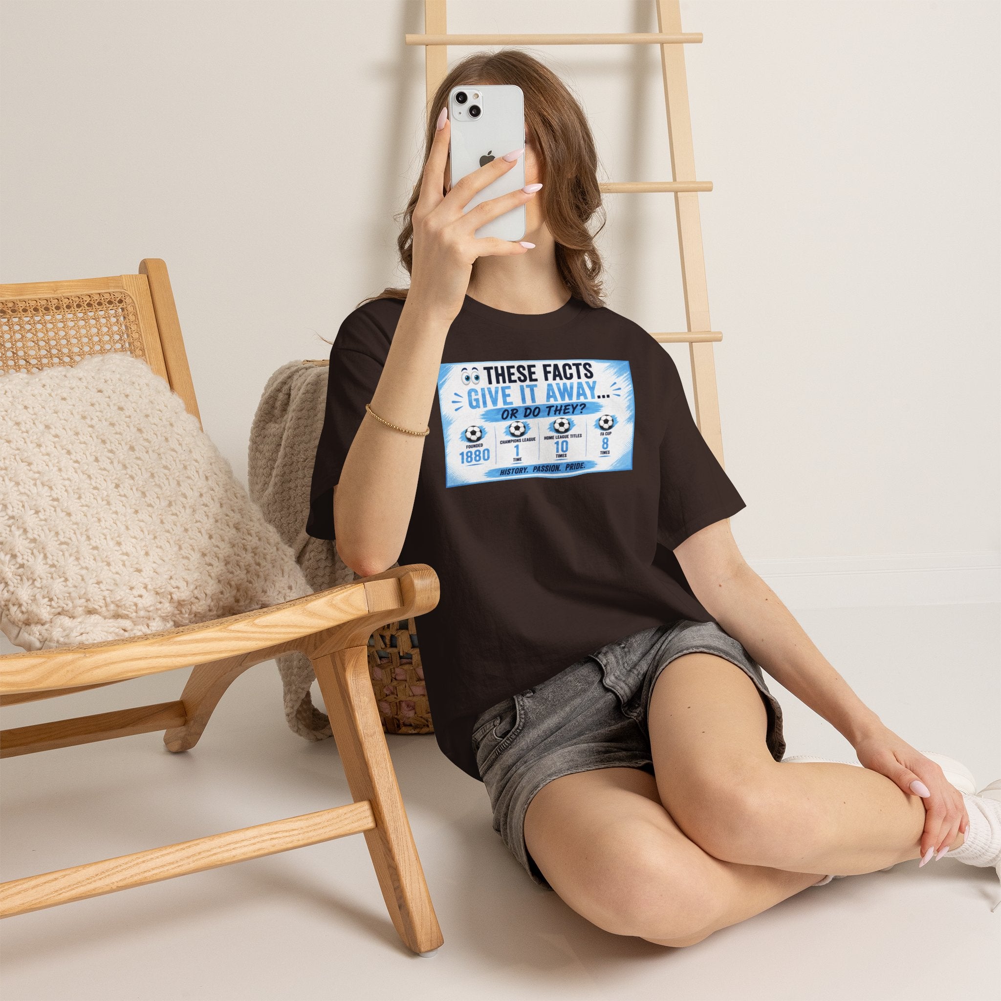 T-Shirt — “These Facts Give It Away… Or Do They?” Infographic Tee