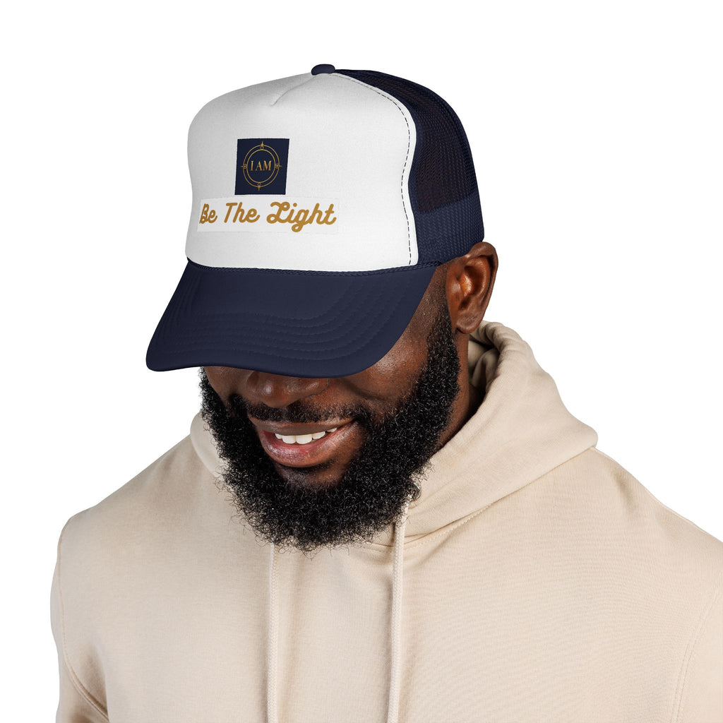 Be The Light Trucker Cap – Inspirational Mesh Baseball Hat