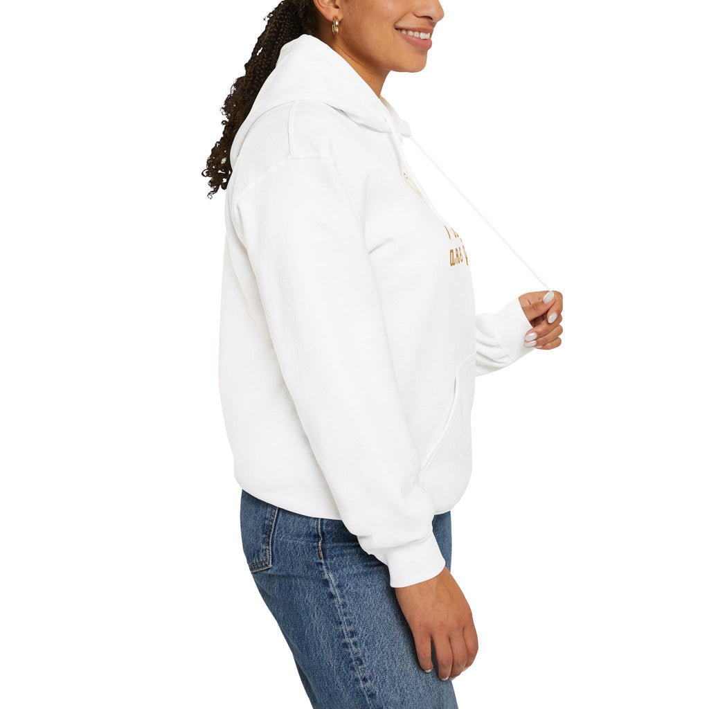 Midweight hooded Unisex sweatshirt