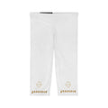 Women’s Capri Leggings — Yoga & Everyday Activewear with 'I Am Grounded' Minimal Design