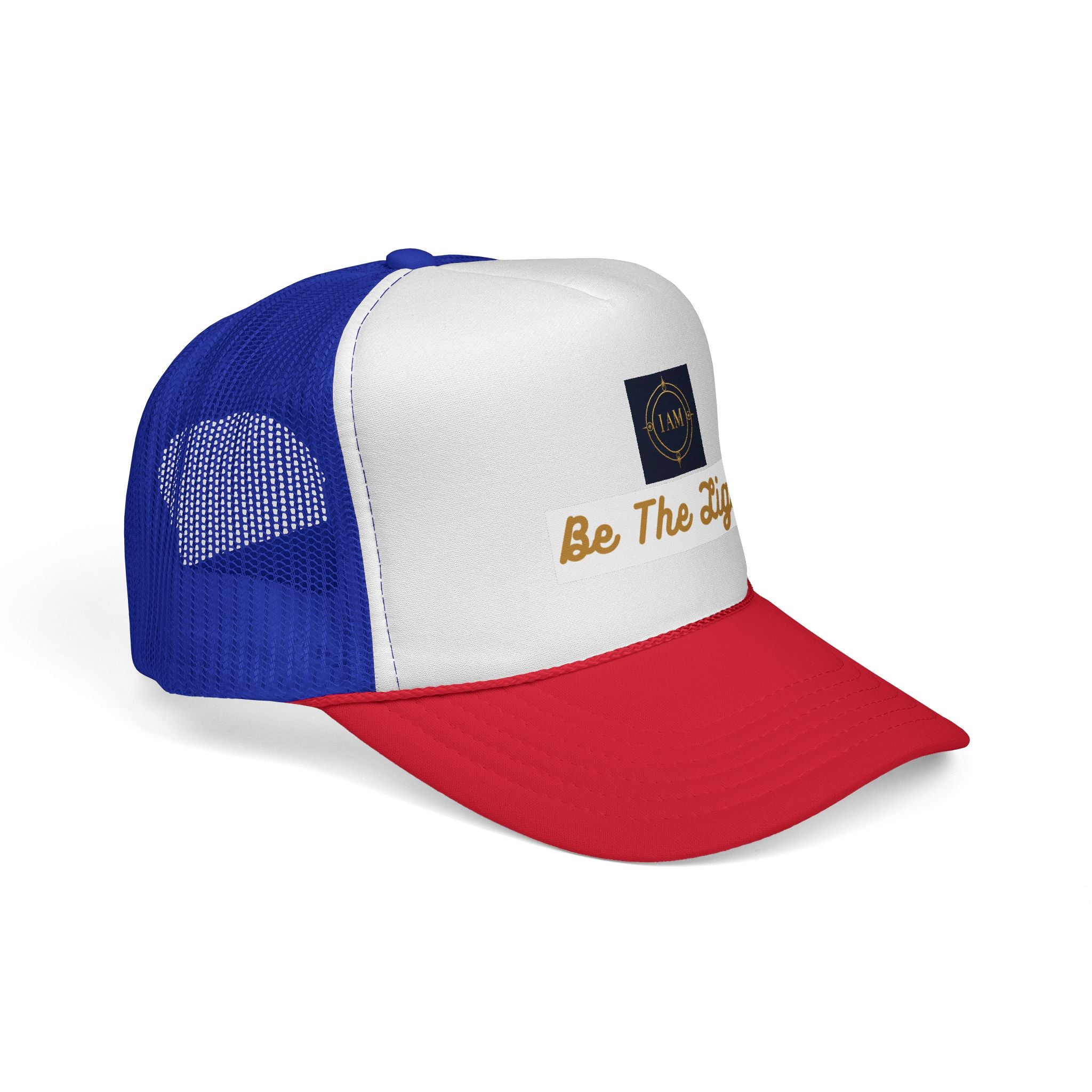 Be The Light Trucker Cap – Inspirational Mesh Baseball Hat