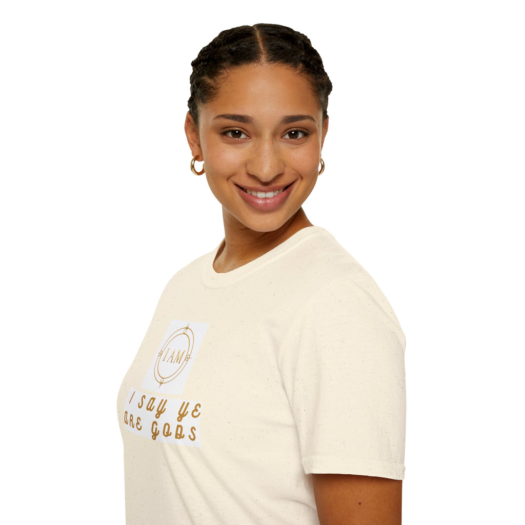 Unisex Softstyle T-Shirt — "I Say Ye Are Gods"