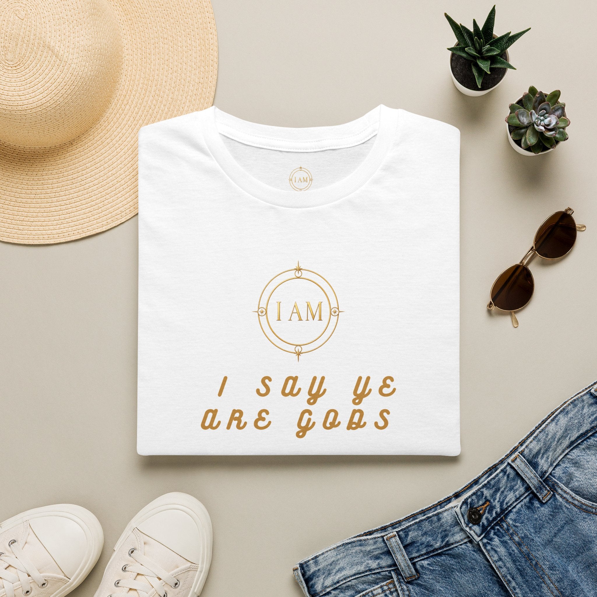 Unisex Softstyle T-Shirt — "I Say Ye Are Gods"