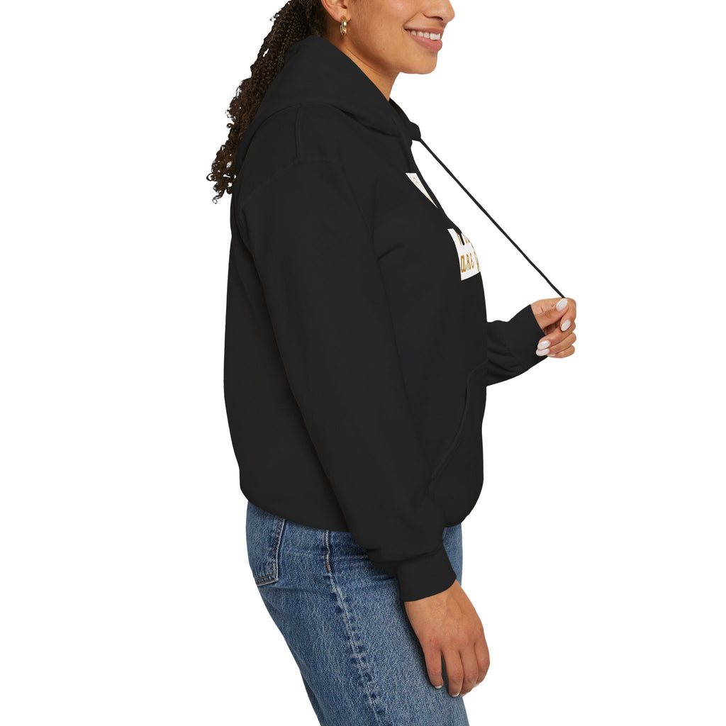 Midweight hooded Unisex sweatshirt