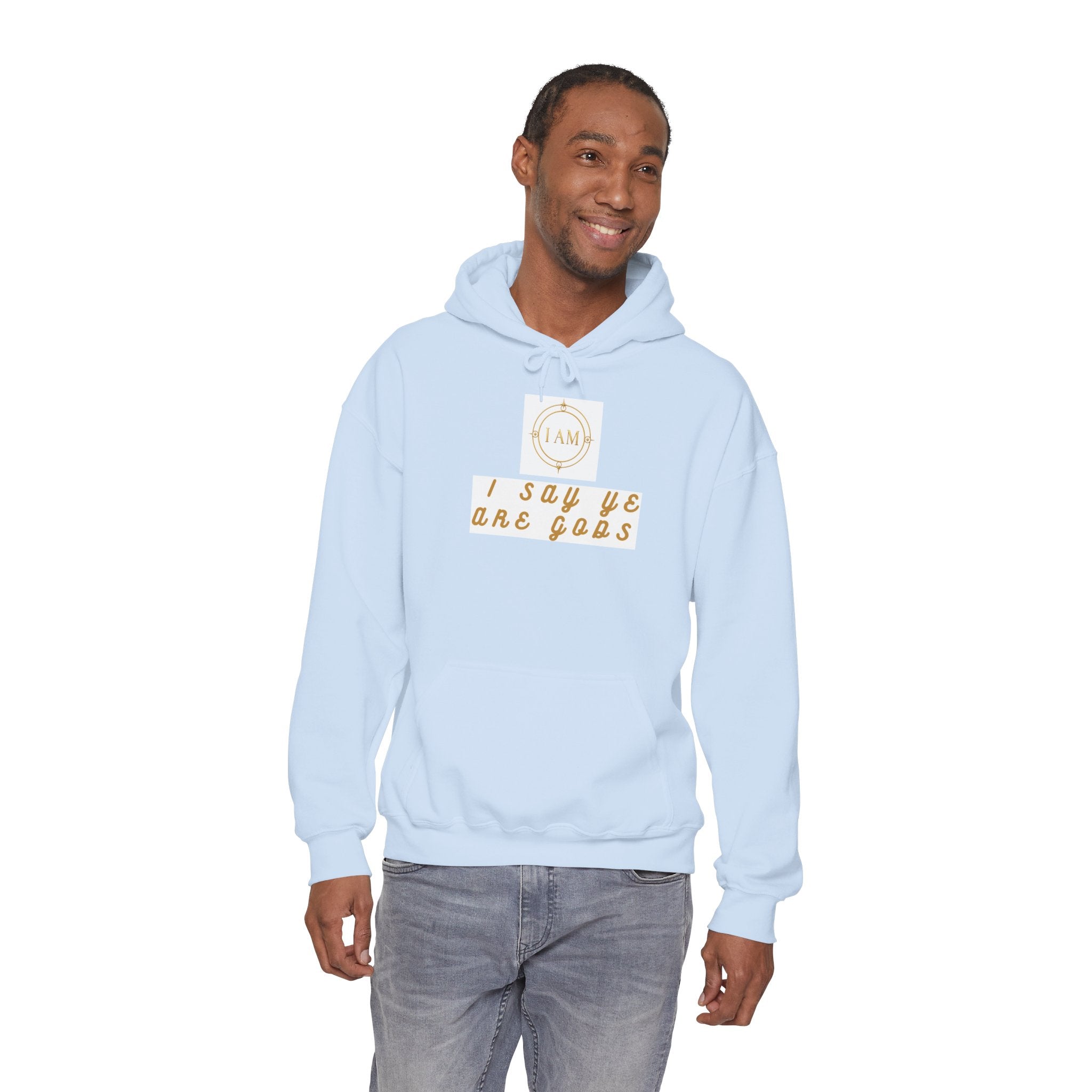Midweight hooded Unisex sweatshirt