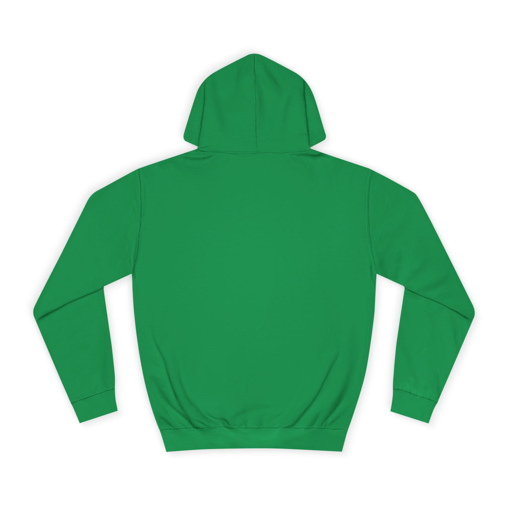 College Hoodie — 'These Facts Give It Away... Or Do They?' Graphic Pullover