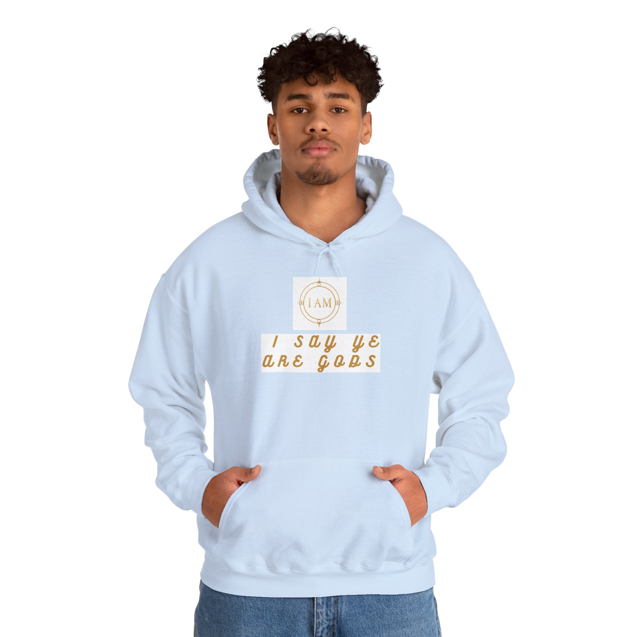 Midweight hooded Unisex sweatshirt