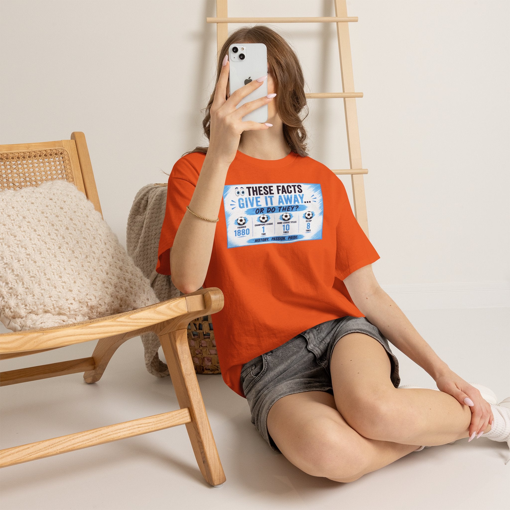 T-Shirt — “These Facts Give It Away… Or Do They?” Infographic Tee