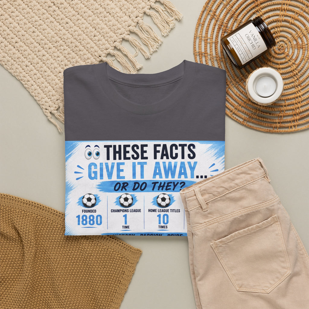 T-Shirt — “These Facts Give It Away… Or Do They?” Infographic Tee