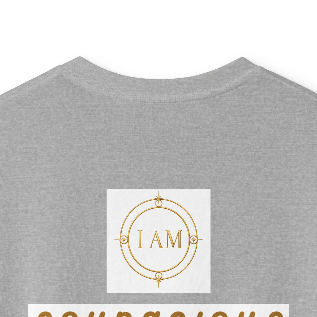 Kids Tee — Courageous Boy Graphic Shirt ("I Am Courageous")
