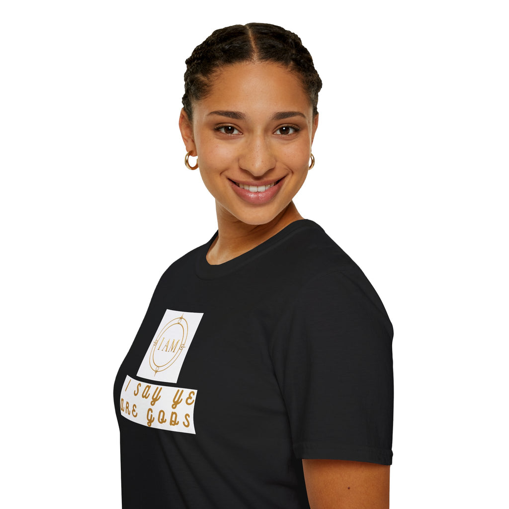 Unisex Softstyle T-Shirt — "I Say Ye Are Gods"