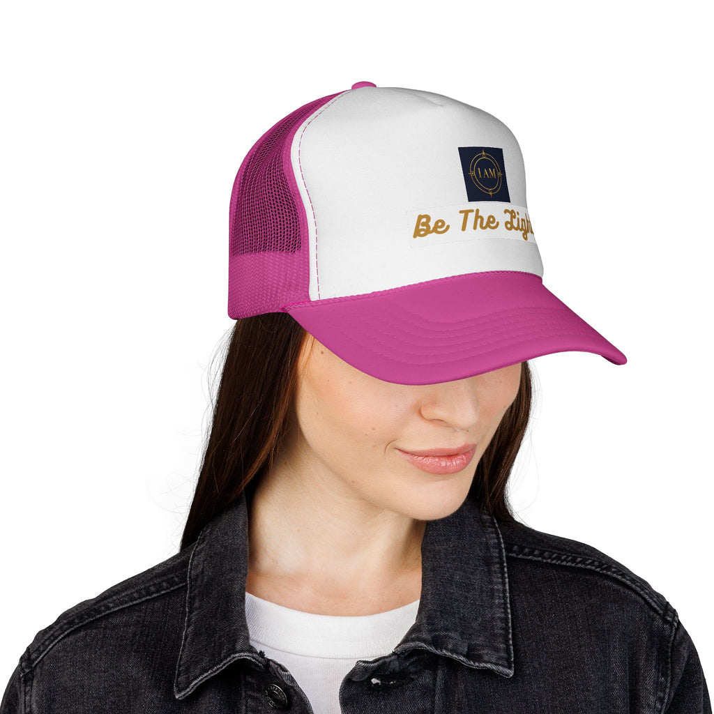 Be The Light Trucker Cap – Inspirational Mesh Baseball Hat