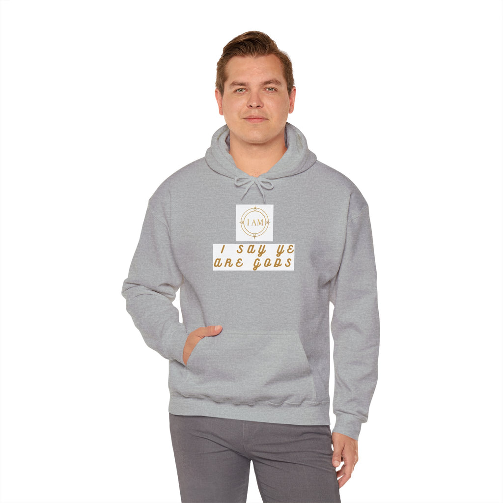Midweight hooded Unisex sweatshirt