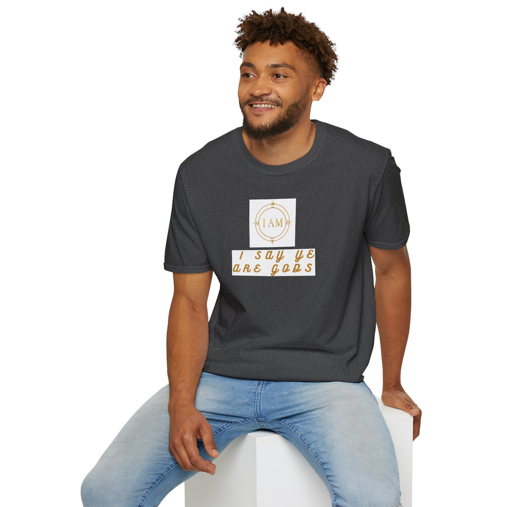 Unisex Softstyle T-Shirt — "I Say Ye Are Gods"