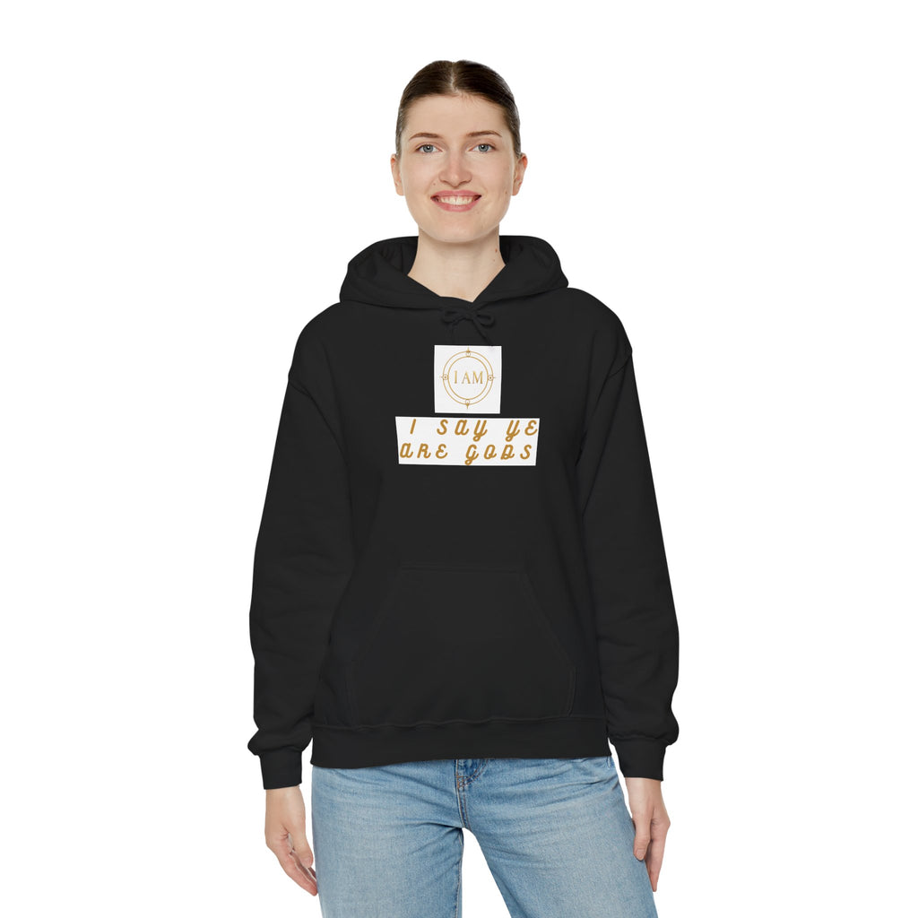 Midweight hooded Unisex sweatshirt