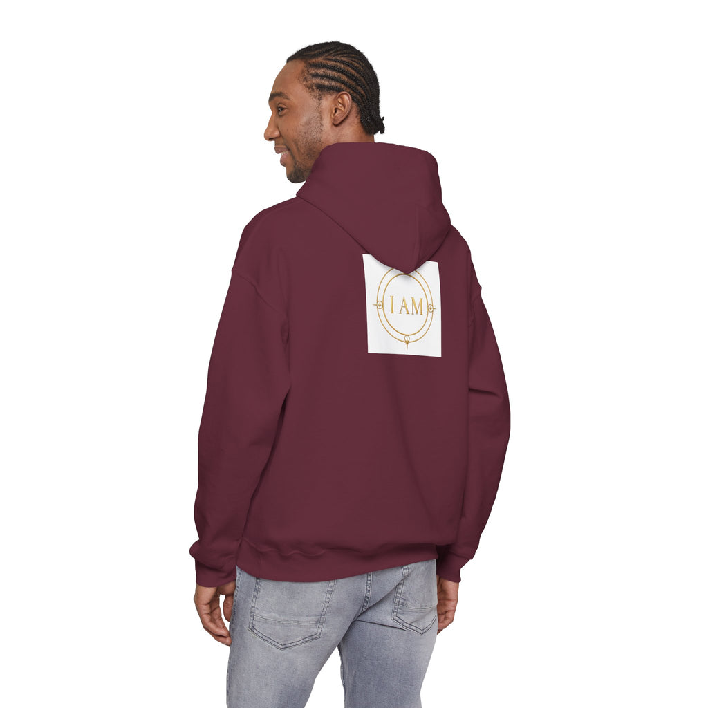Midweight hooded Unisex sweatshirt