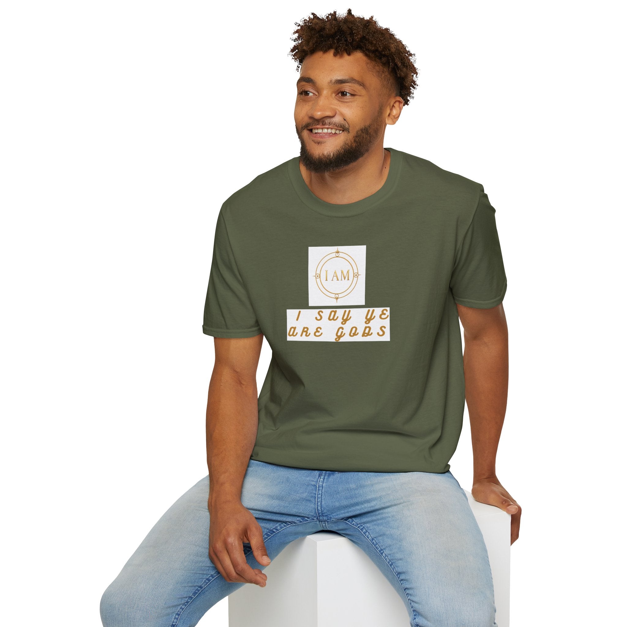 Unisex Softstyle T-Shirt — "I Say Ye Are Gods"