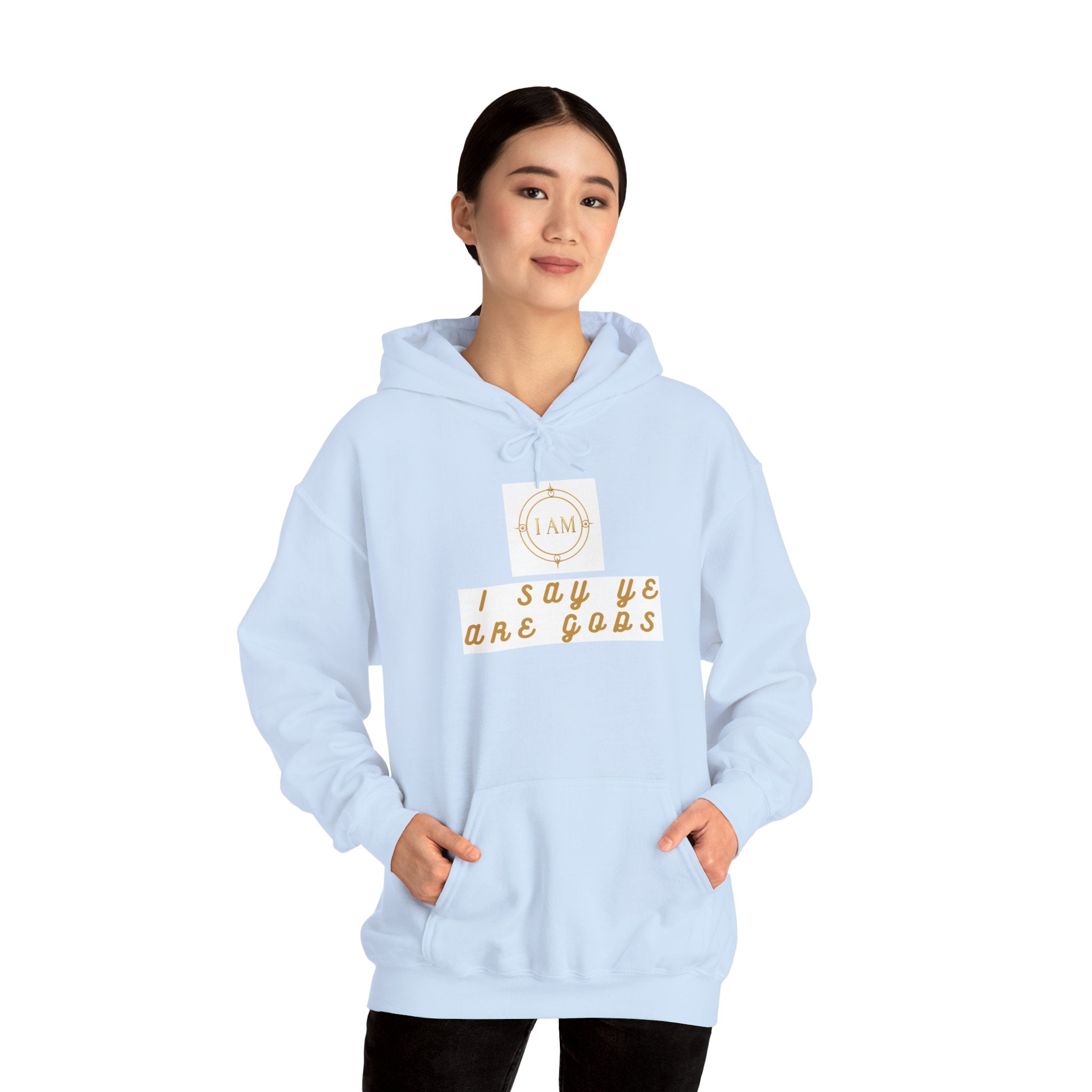 Midweight hooded Unisex sweatshirt