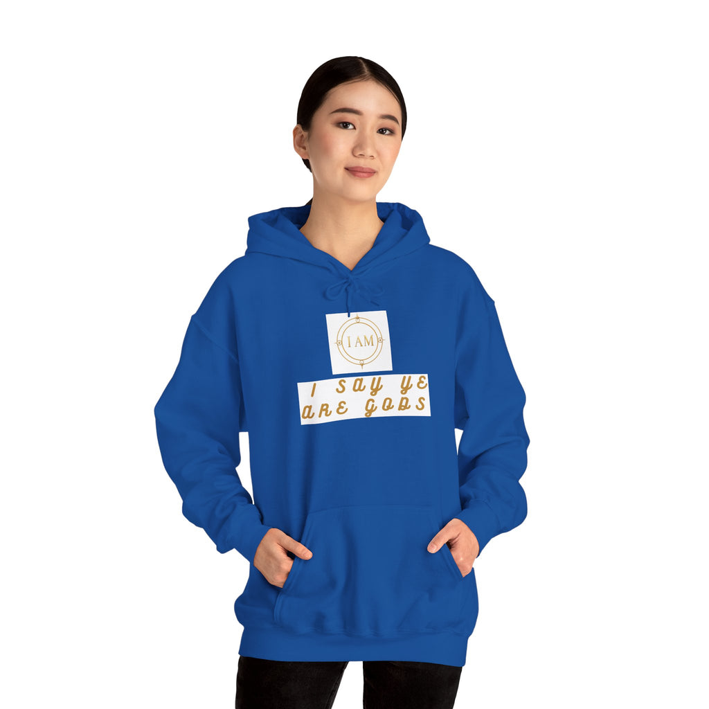 Midweight hooded Unisex sweatshirt