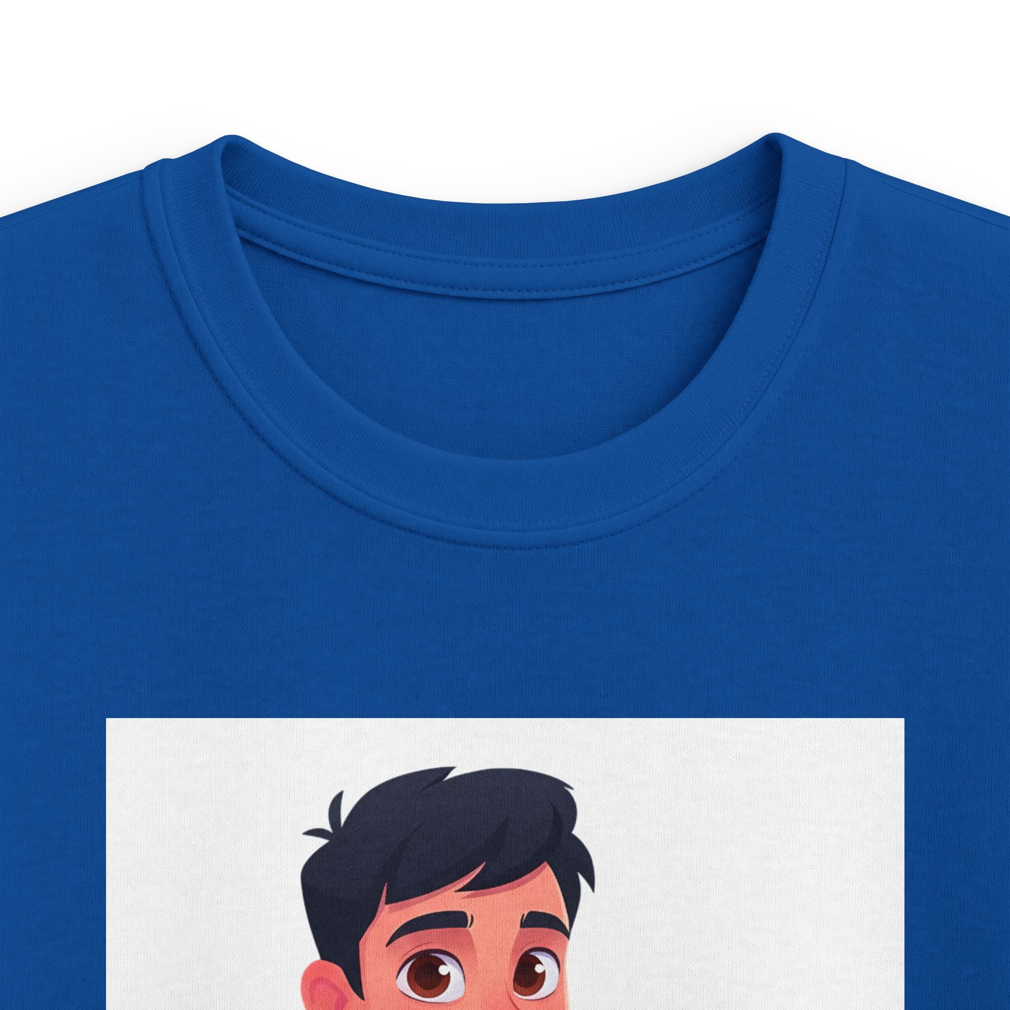 Kids Tee — Courageous Boy Graphic Shirt ("I Am Courageous")