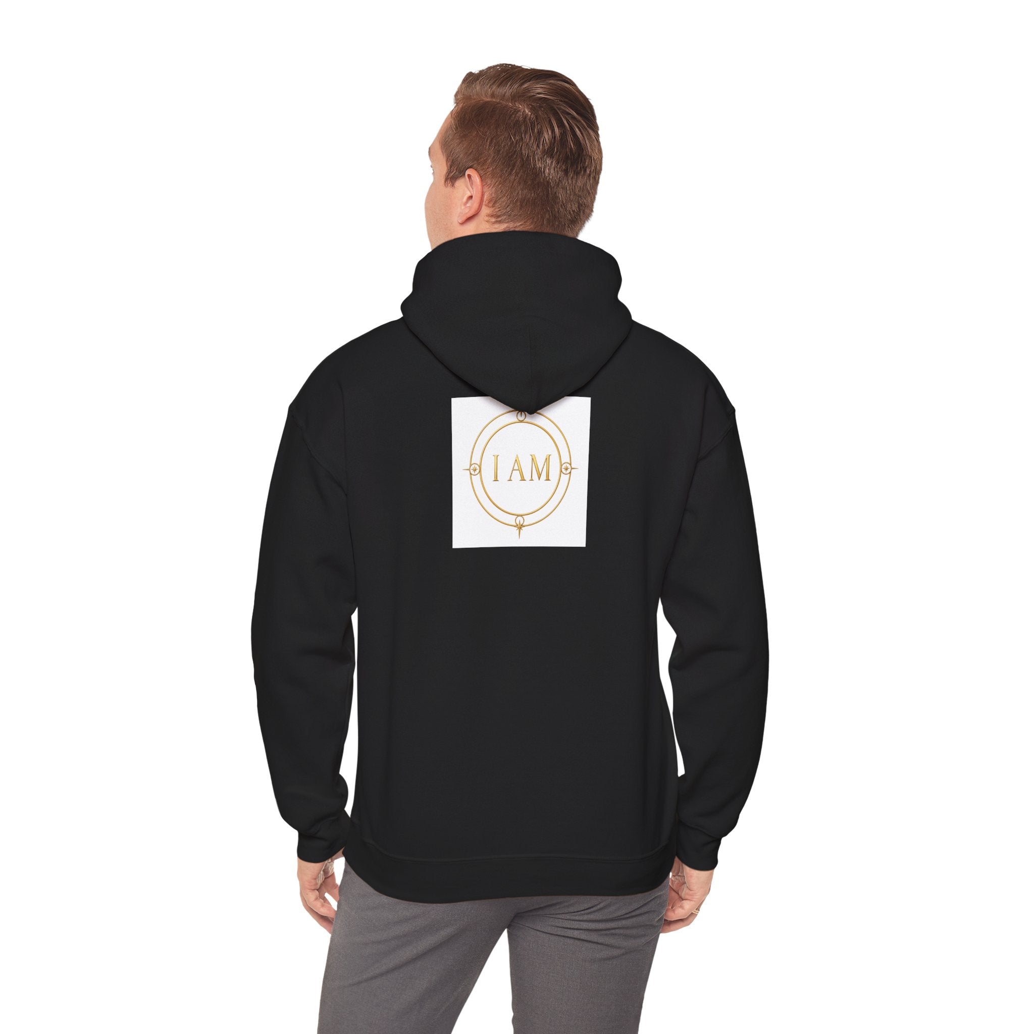 Midweight hooded Unisex sweatshirt