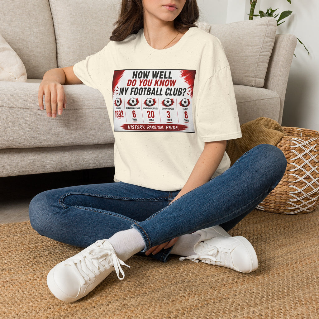 How Well Do You Know My Football Club? T-Shirt — Fan Trivia Graphic Tee