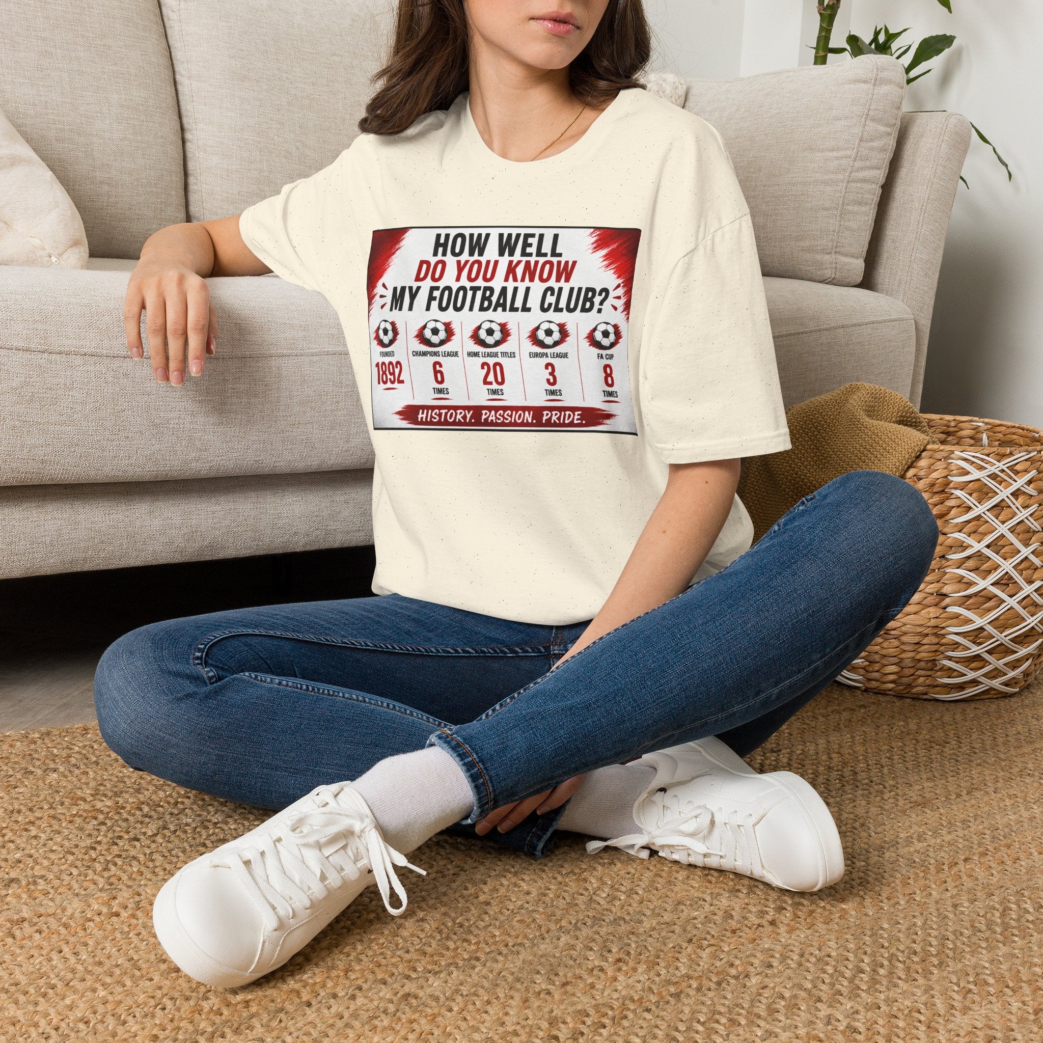How Well Do You Know My Football Club? T-Shirt — Fan Trivia Graphic Tee
