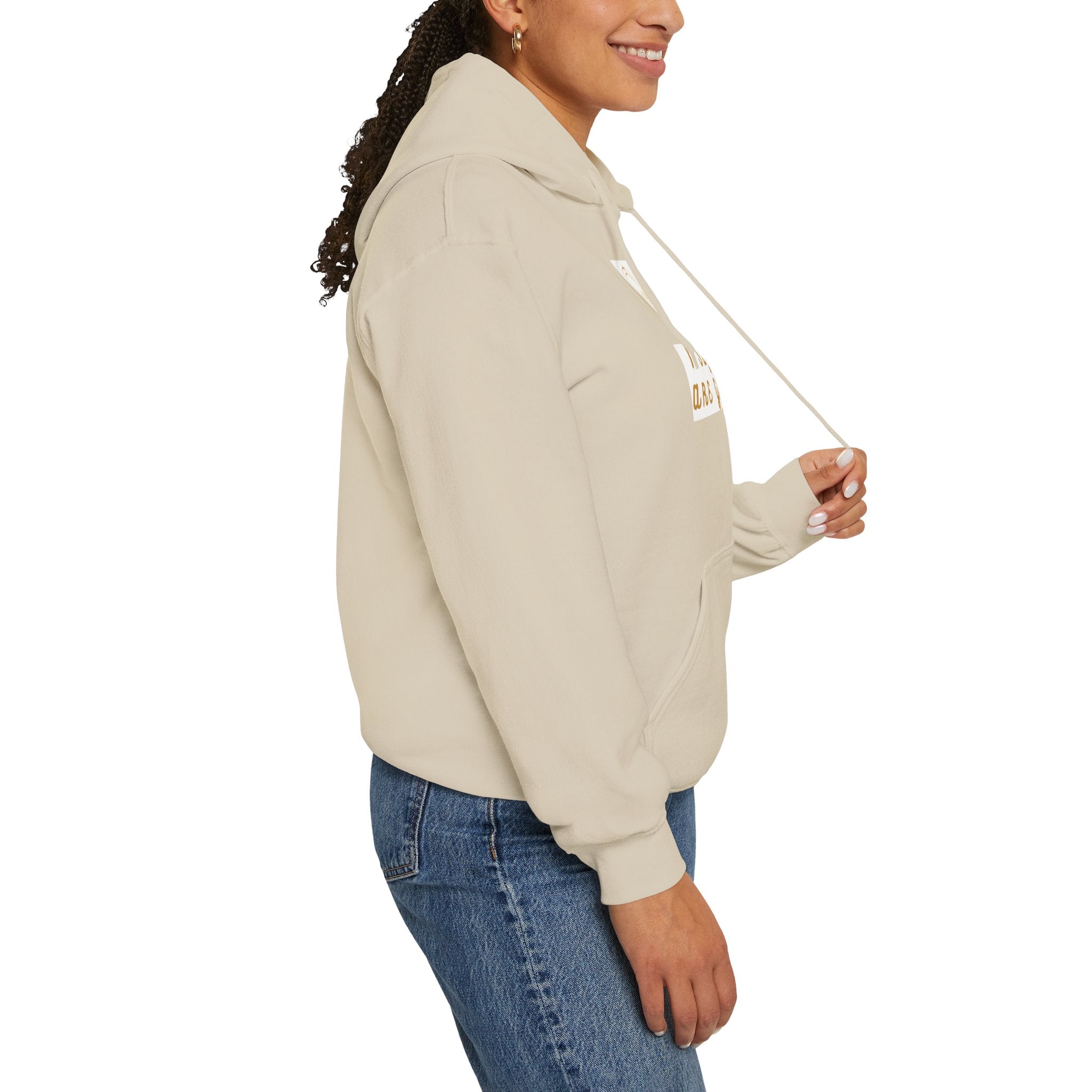 Midweight hooded Unisex sweatshirt