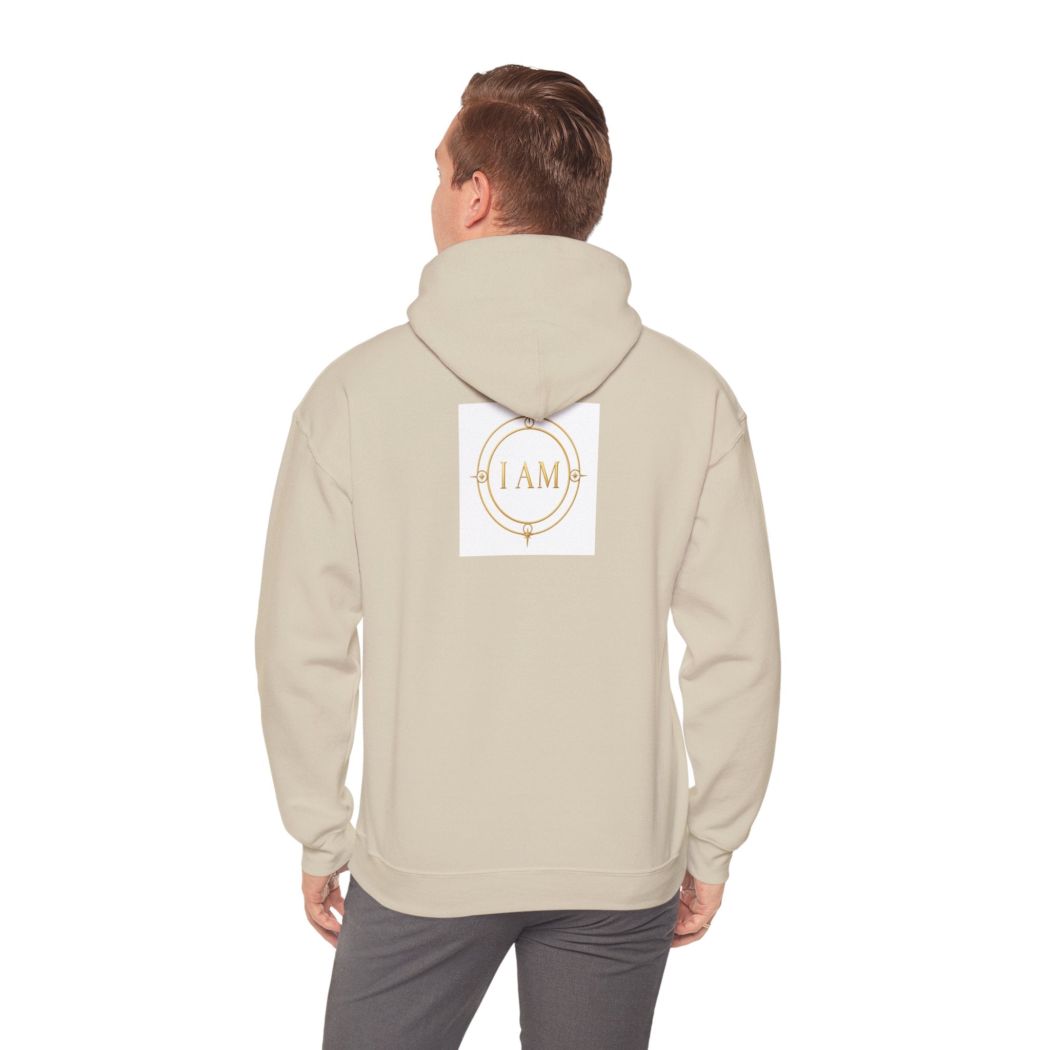 Midweight hooded Unisex sweatshirt
