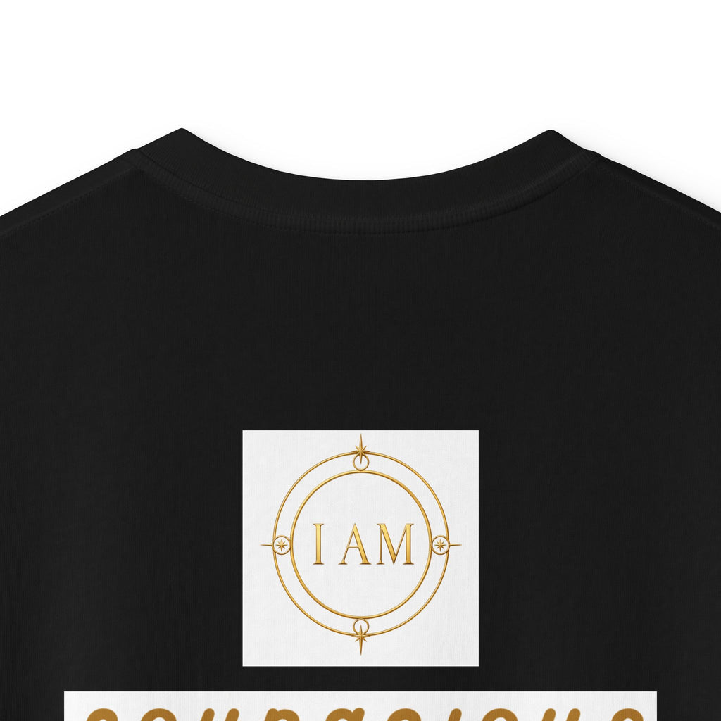 Kids Tee — Courageous Boy Graphic Shirt ("I Am Courageous")