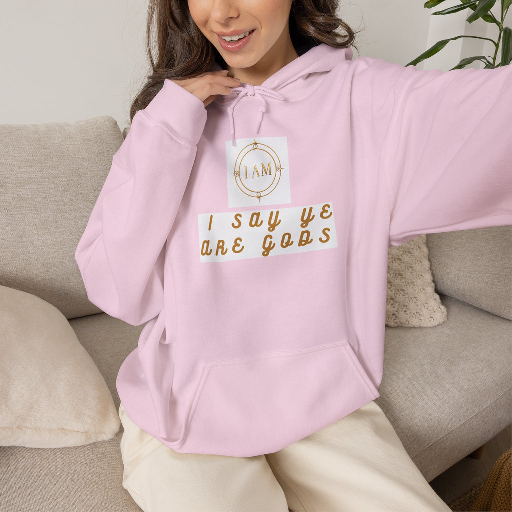 Midweight hooded Unisex sweatshirt
