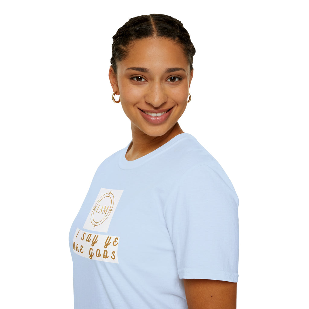 Unisex Softstyle T-Shirt — "I Say Ye Are Gods"