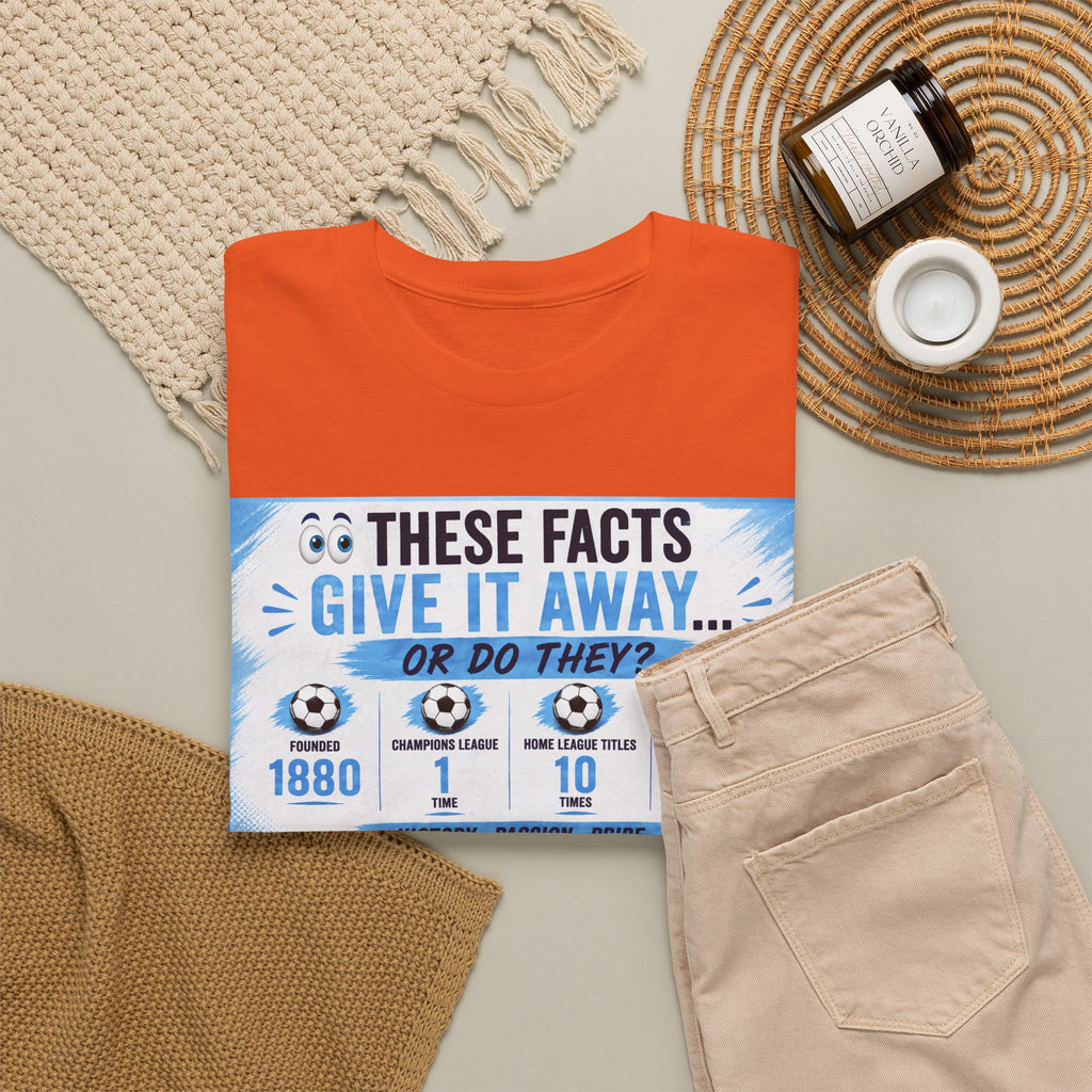 T-Shirt — “These Facts Give It Away… Or Do They?” Infographic Tee
