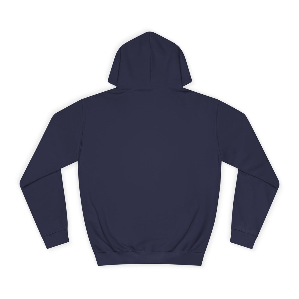 College Hoodie — 'These Facts Give It Away... Or Do They?' Graphic Pullover