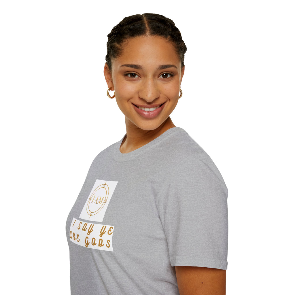 Unisex Softstyle T-Shirt — "I Say Ye Are Gods"