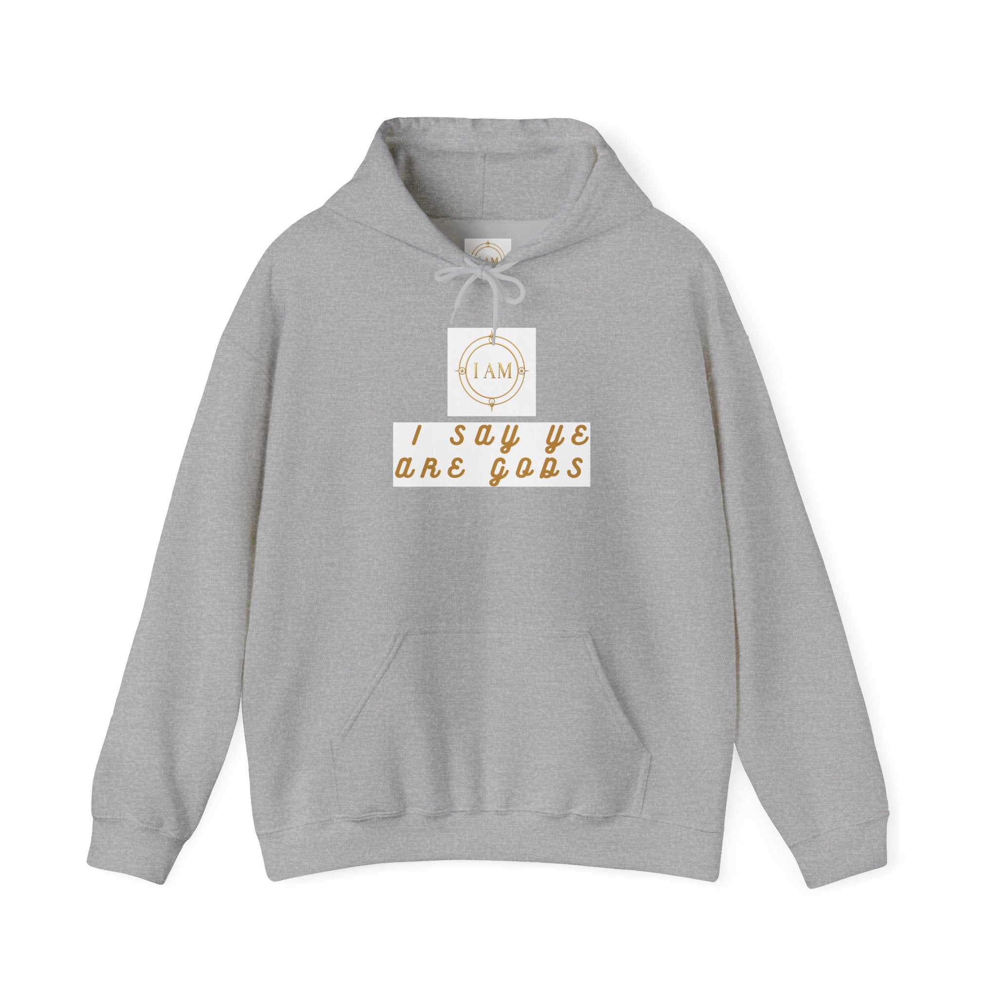 Midweight hooded Unisex sweatshirt