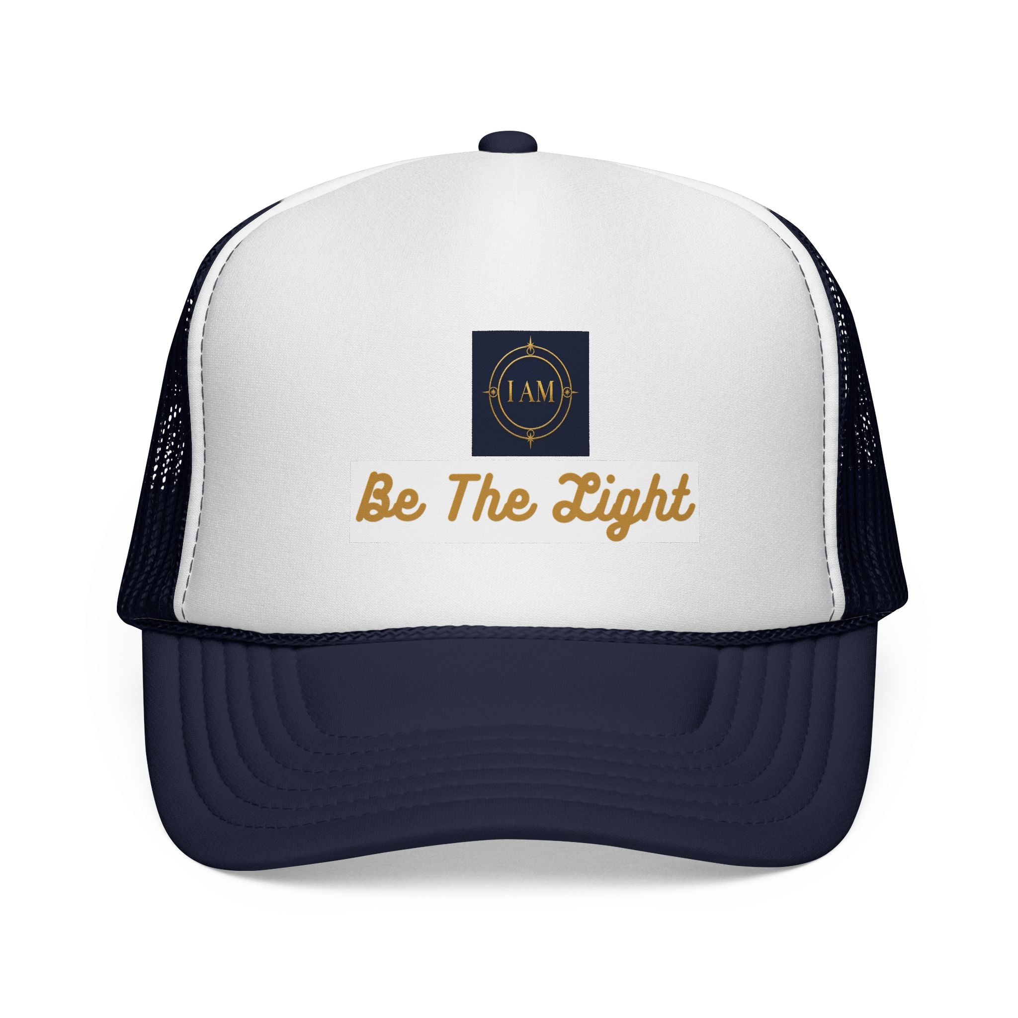 Be The Light Trucker Cap – Inspirational Mesh Baseball Hat