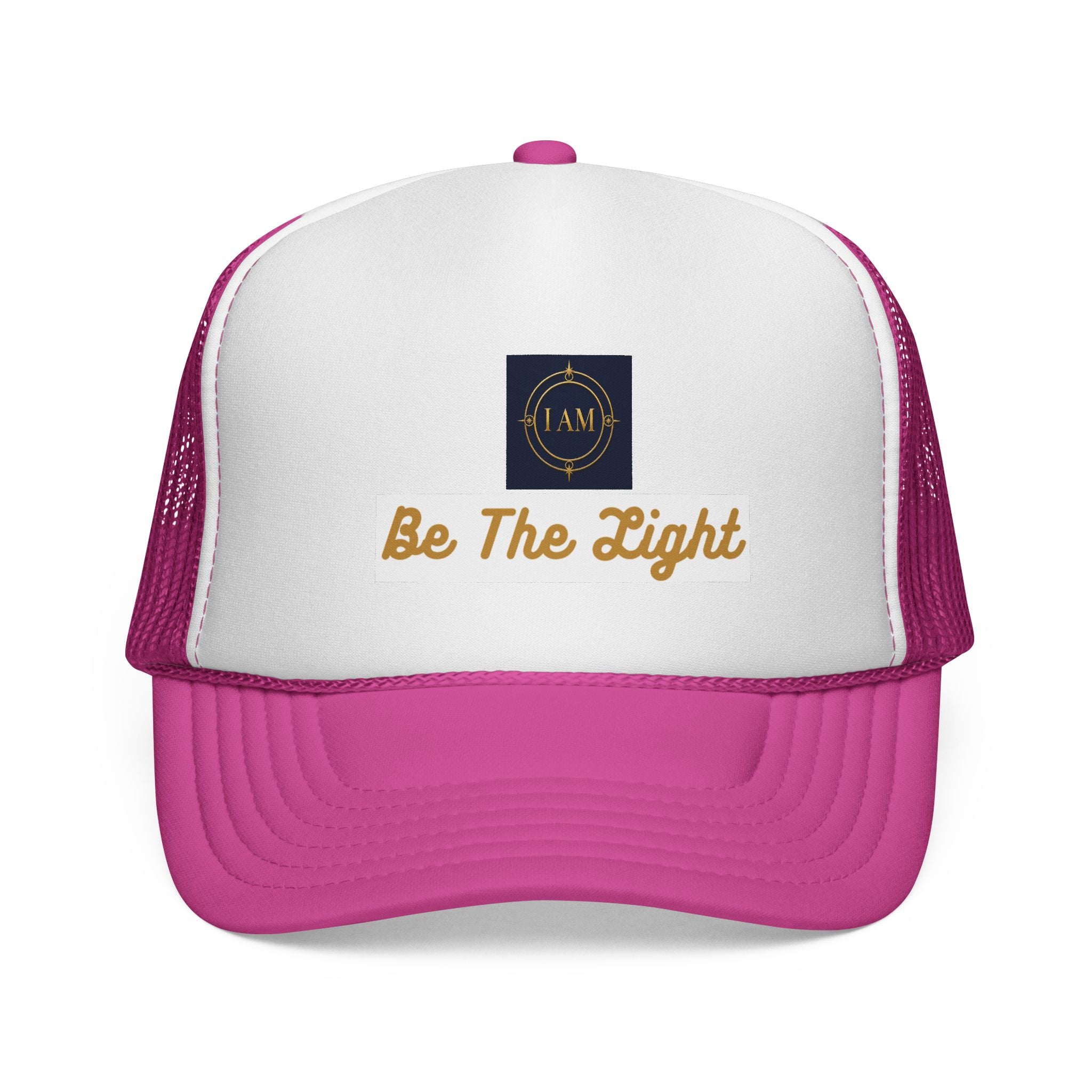 Be The Light Trucker Cap – Inspirational Mesh Baseball Hat
