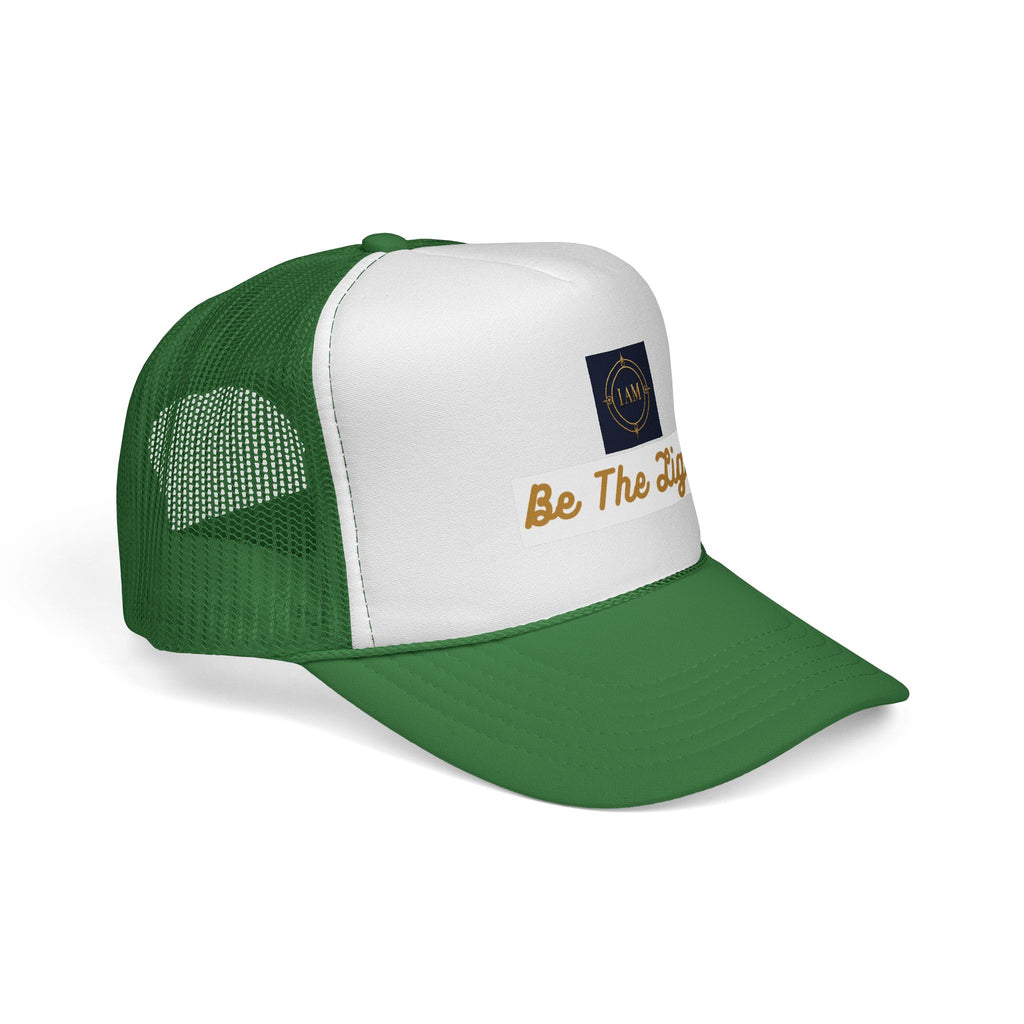 Be The Light Trucker Cap – Inspirational Mesh Baseball Hat